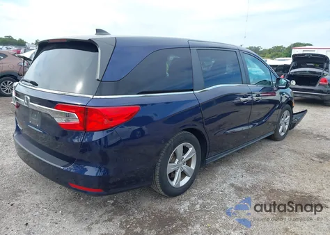 2019 Honda Odyssey Ex-L из США, поврежденный, VIN 5FNRL6H77KB012816
